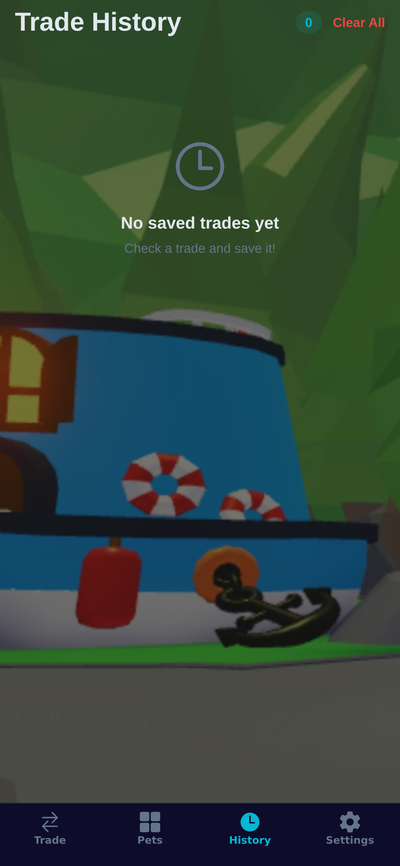 Trade History